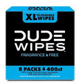 DUDE Wipes XL Flushable Wipes 400ct & 480ct Unscented